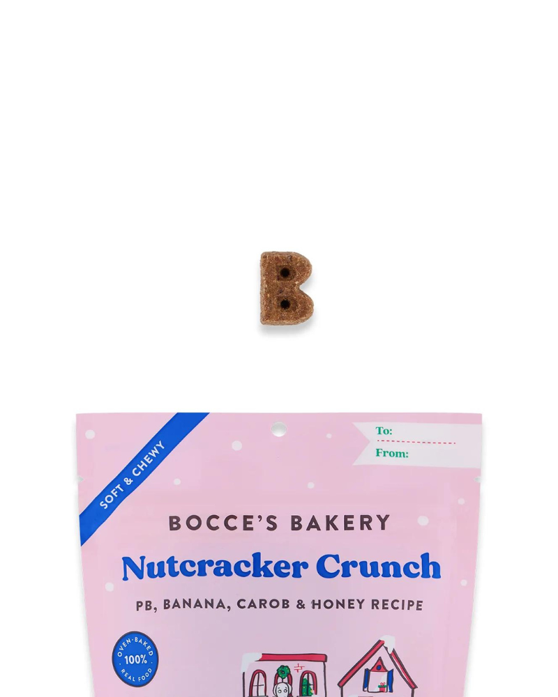 Nutcracker Soft & Chewy Dog Treats Eat BOCCE'S BAKERY   