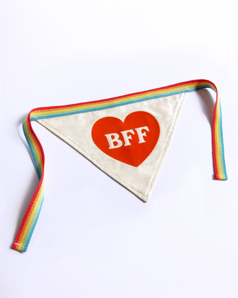 BFF Dog Bandana Wear BRASS MONKEY   