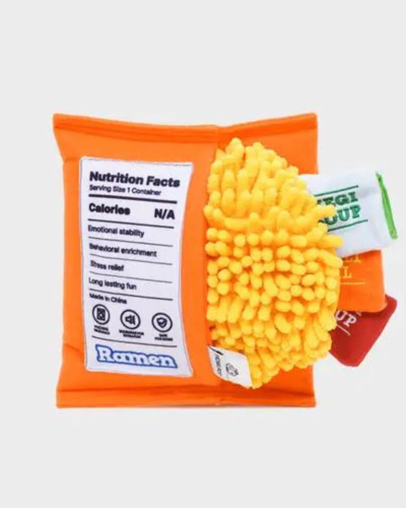 Spicy Ramen Noodle Snuffle Toy Play HOWLPOT   