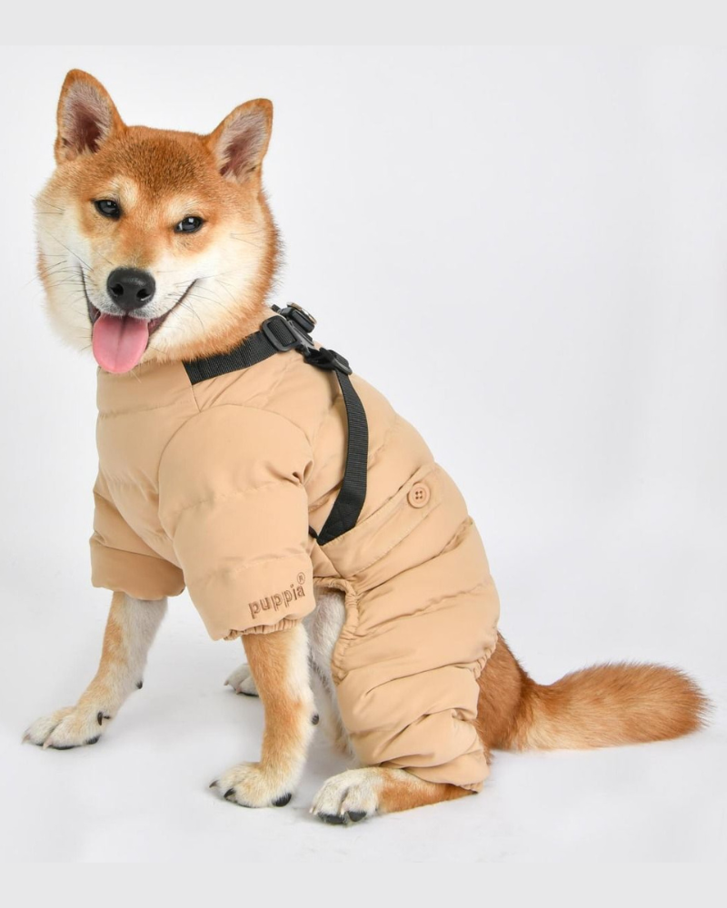 Soft Dog Puffer Onesie with Harness (FINAL SALE) Wear PUPPIA   