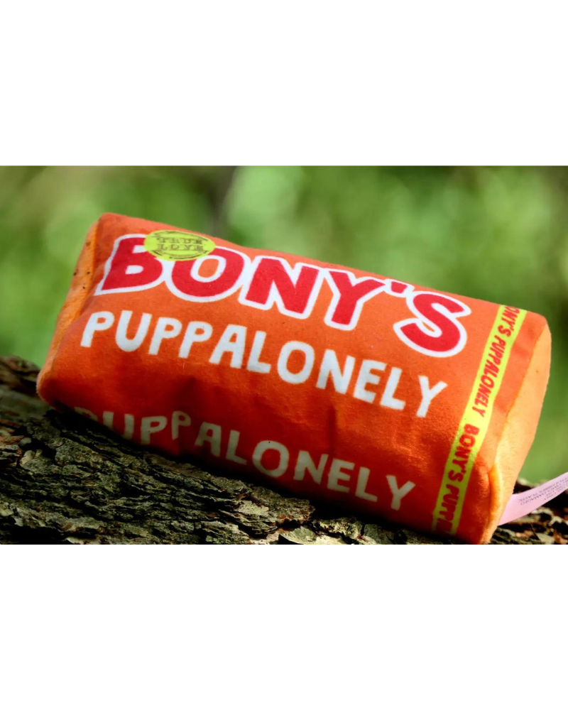 Bony's Puppalonely Squeaky Plush Dog Toy Play PAWSTORY   