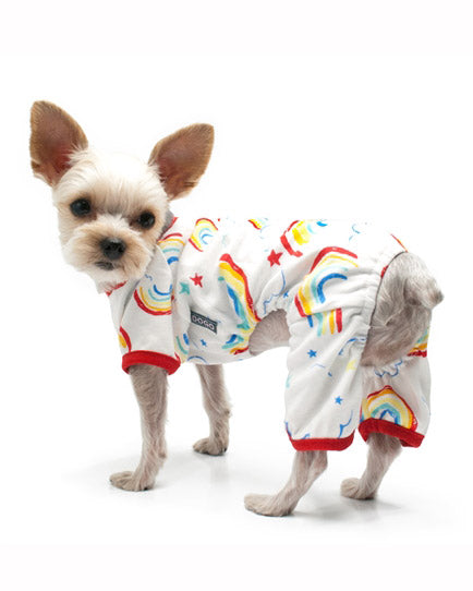 Rainbow Dog Pajamas (FINAL SALE) Wear DOGO   