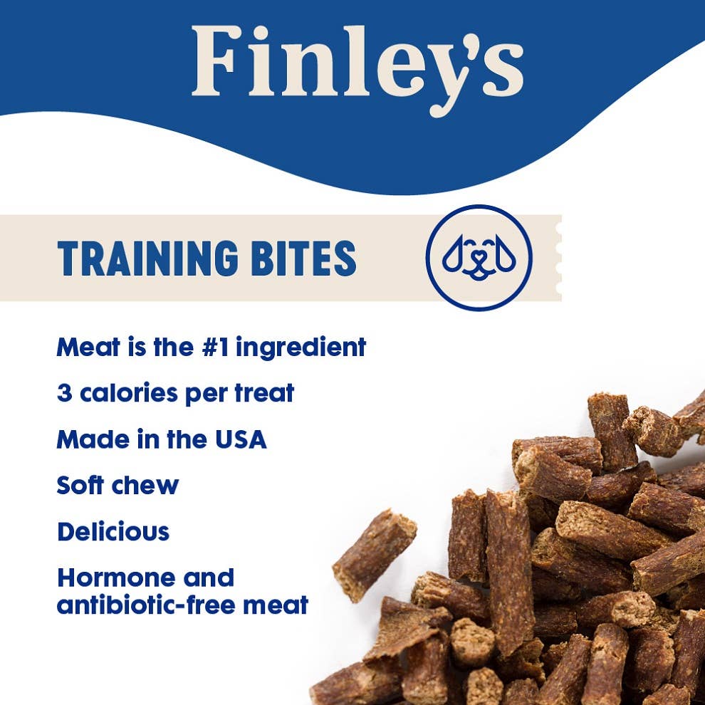 Turkey Recipe Soft Training Bites Dog Treats Eat FINLEY'S BARKERY   