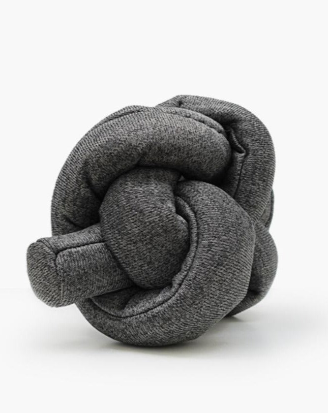 Nou Interactive Crinkle Dog Toy in Charcoal Grey Play LAMBWOLF COLLECTIVE   