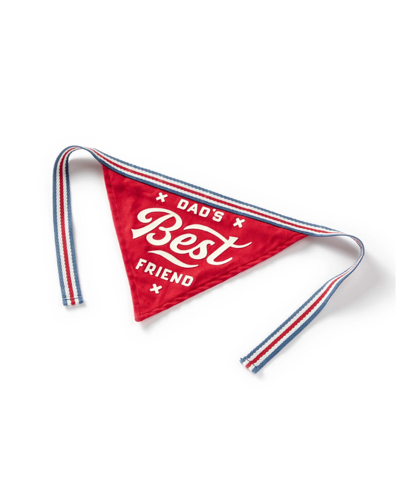 Dad's Best Friend Dog Bandana (FINAL SALE) Wear Chronicle Books   