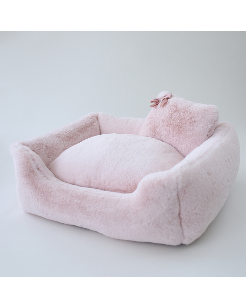The Divine Dog Bed in Blush (Custom/Direct-Ship) (Made in the USA) HOME HELLO DOGGIE   
