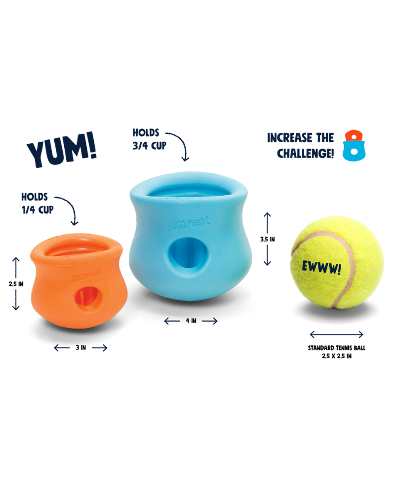 Toppl® Interactive Treat Puzzle Dog Toy (Made in the USA) (FINAL SALE) Play WEST PAW   
