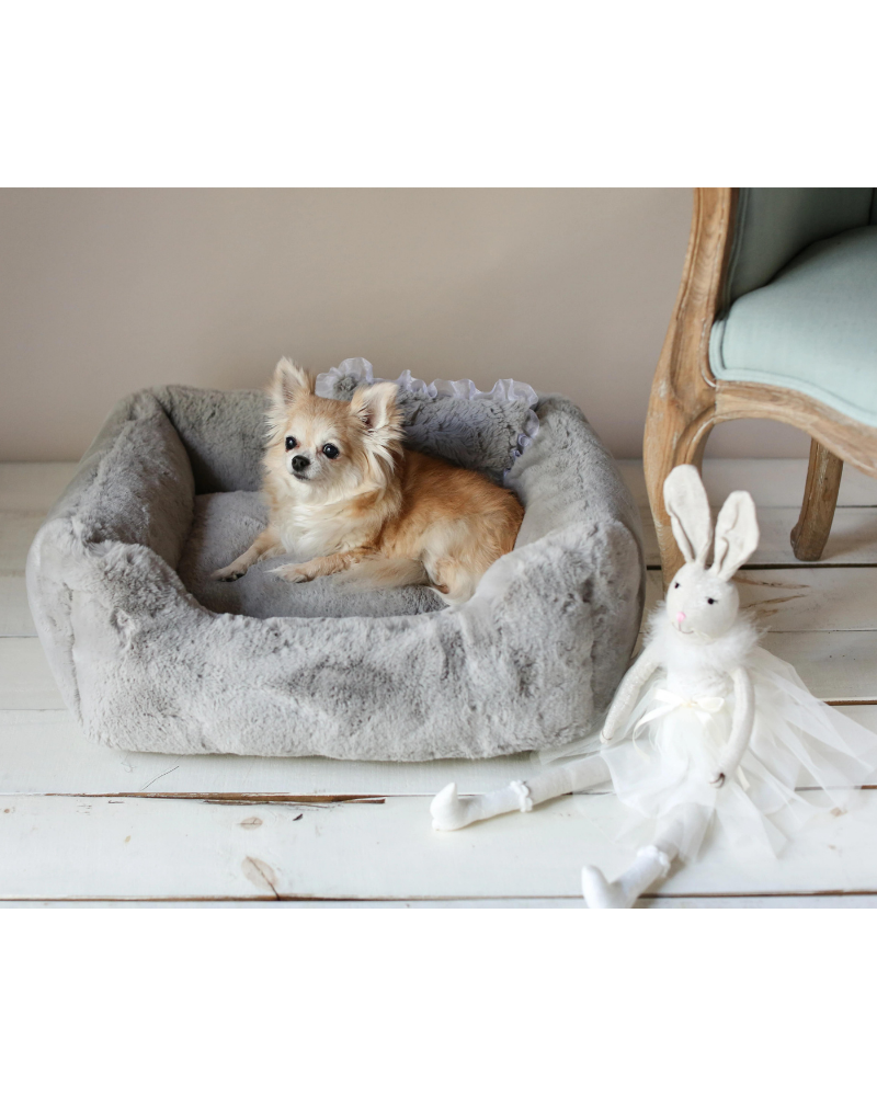 The Divine Dog Bed in Blush (Custom/Direct-Ship) (Made in the USA) HOME HELLO DOGGIE   