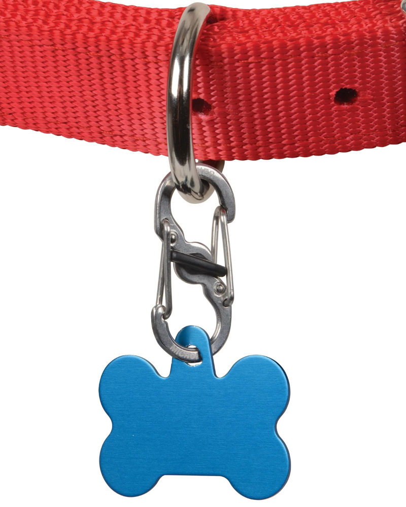 S-Biner Dog Tag Lock in Stainless Steel WALK NITE IZE   