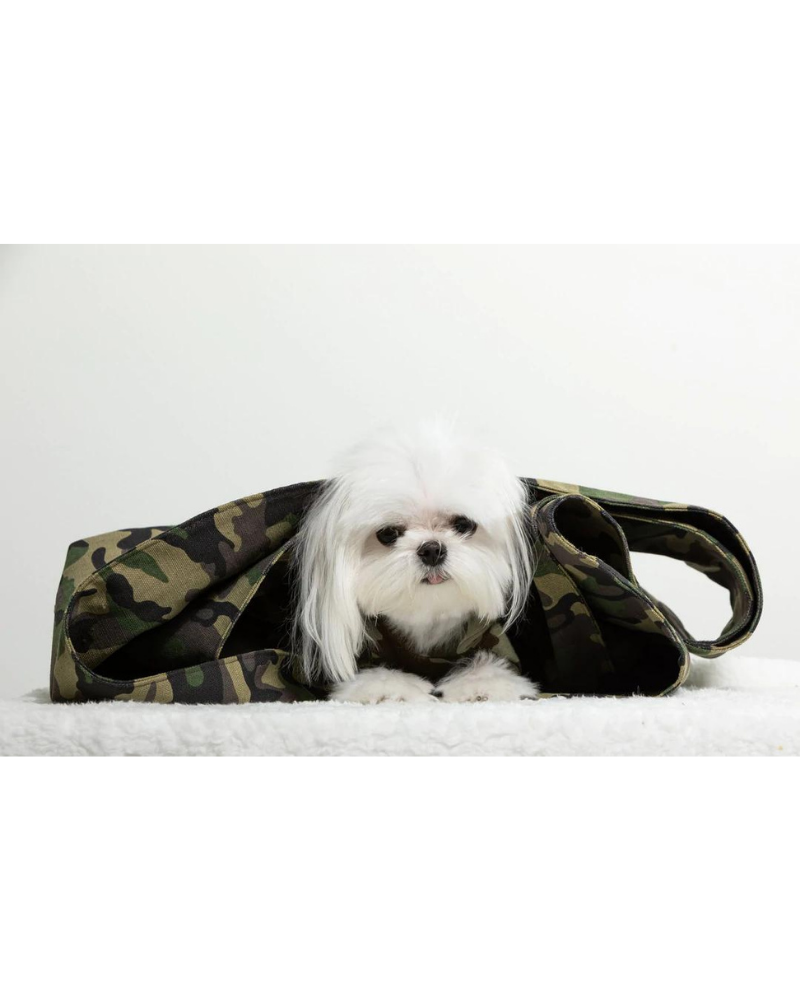 The SNUGGIT Crossbody Dog Sling in Chester Camo (Made in Canada) (FINAL SALE) Carry THE SNUGGIT COMPANY   