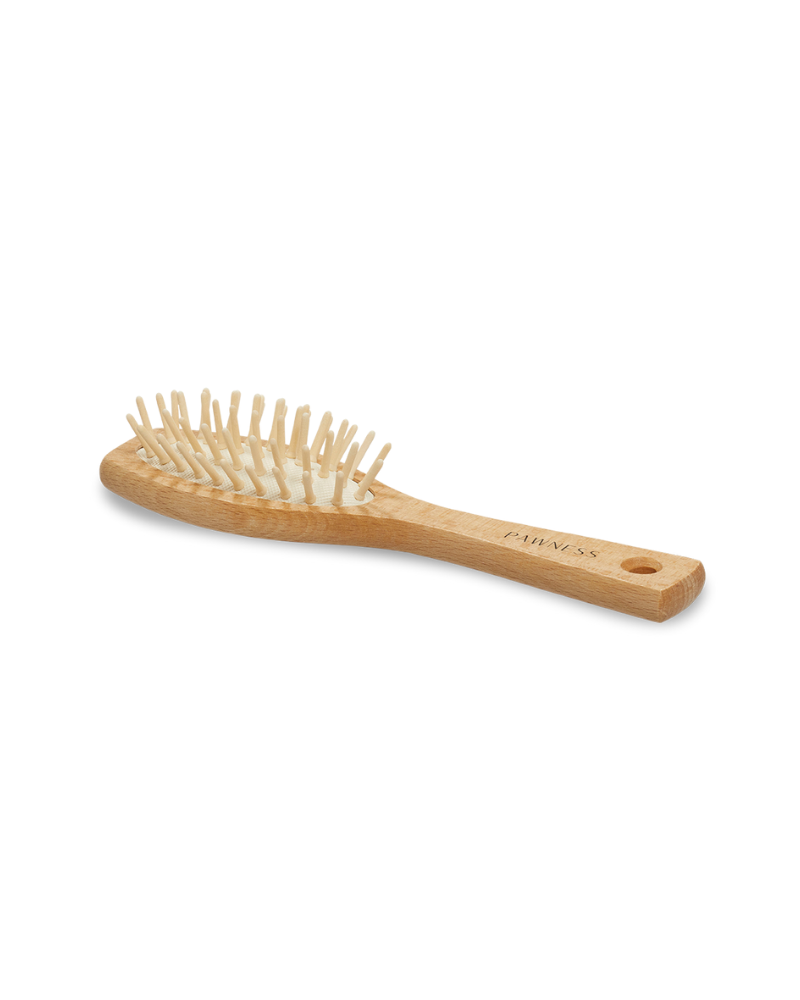 Wooden Vegan Dog Hair Brush HOME PAWNESS   