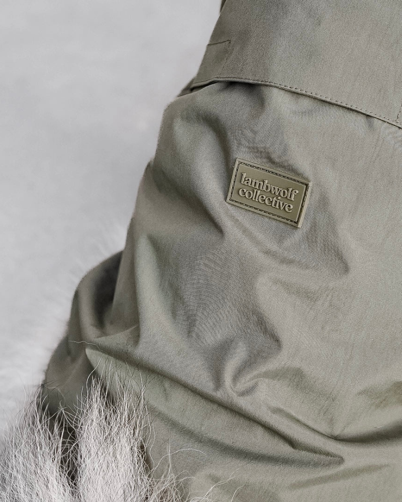 Brooklyn Nylon Water Resistant Dog Jacket (FINAL SALE) Wear LAMBWOLF COLLECTIVE   