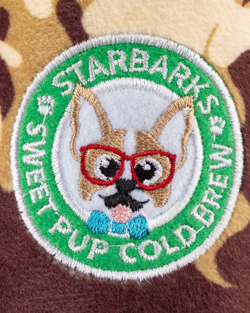 Starbarks Sweet Pup Cold Brew Plush Dog Toy Play HAUTE DIGGITY DOG   