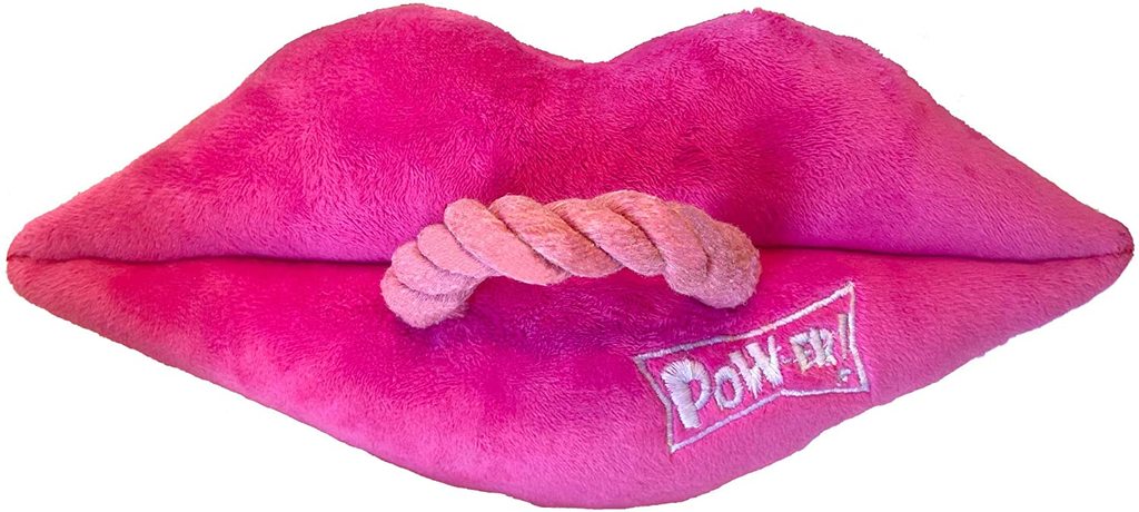 Hot Lips Plush Dog Toy (Small) (FINAL SALE) Play Lulubelles   