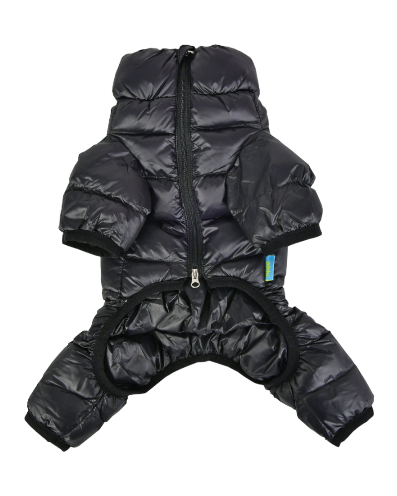 Ultra Light Winter Puffer Jumpsuit in Black (FINAL SALE) Wear PUPPIA   