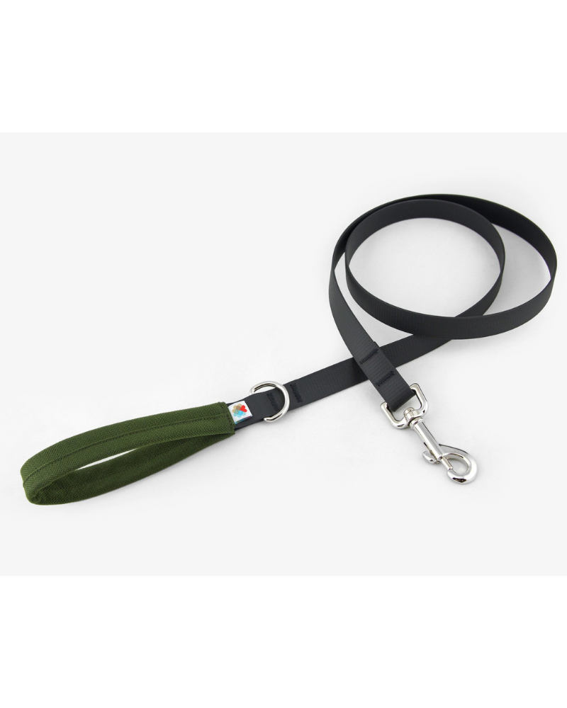 Funston Dog Leash in Olive WALK WILDEBEEST   