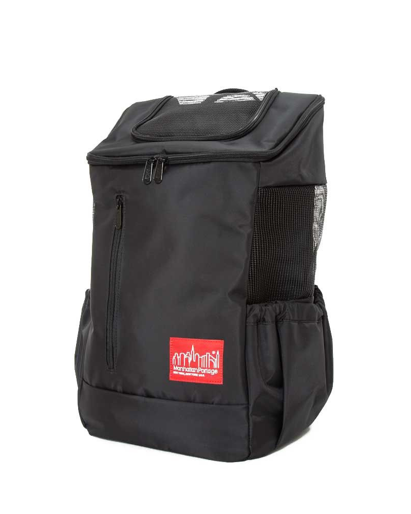 Sirius Traveler Dog Backpack in Black Carry MANHATTAN PORTAGE   