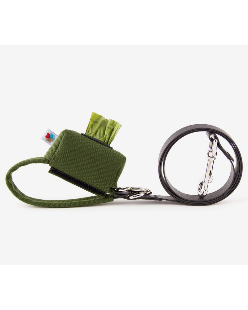 Funston Dog Leash in Olive WALK WILDEBEEST   