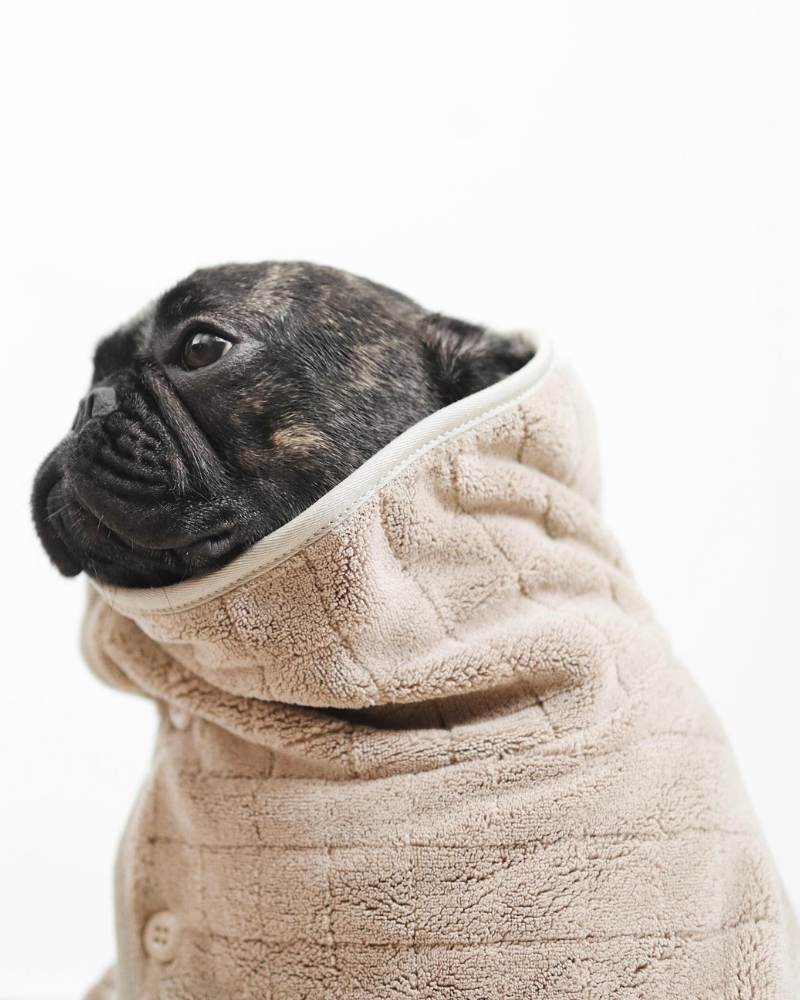 Baby Fleece Microfiber Dog Bathrobe HOME LAMBWOLF COLLECTIVE   