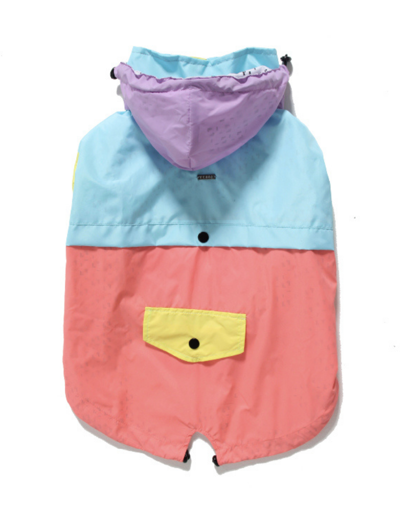 Pastel Water Resistant Dog Raincoat (FINAL SALE) Wear FEROZ   