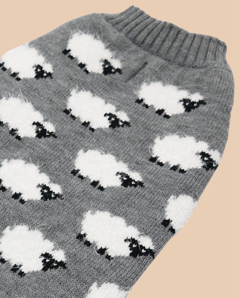 Sweet Sheep Dog Sweater<br>((FINAL SALE)) Wear DOGO   