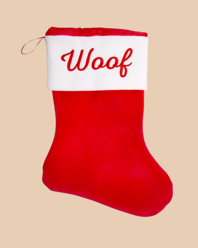 WOOF Christmas Dog Stocking Accessories PEARHEAD   