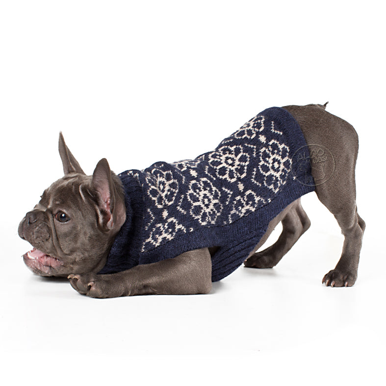 ALQO WASI | Floral Majesty Sweater Apparel ALQO WASI   
