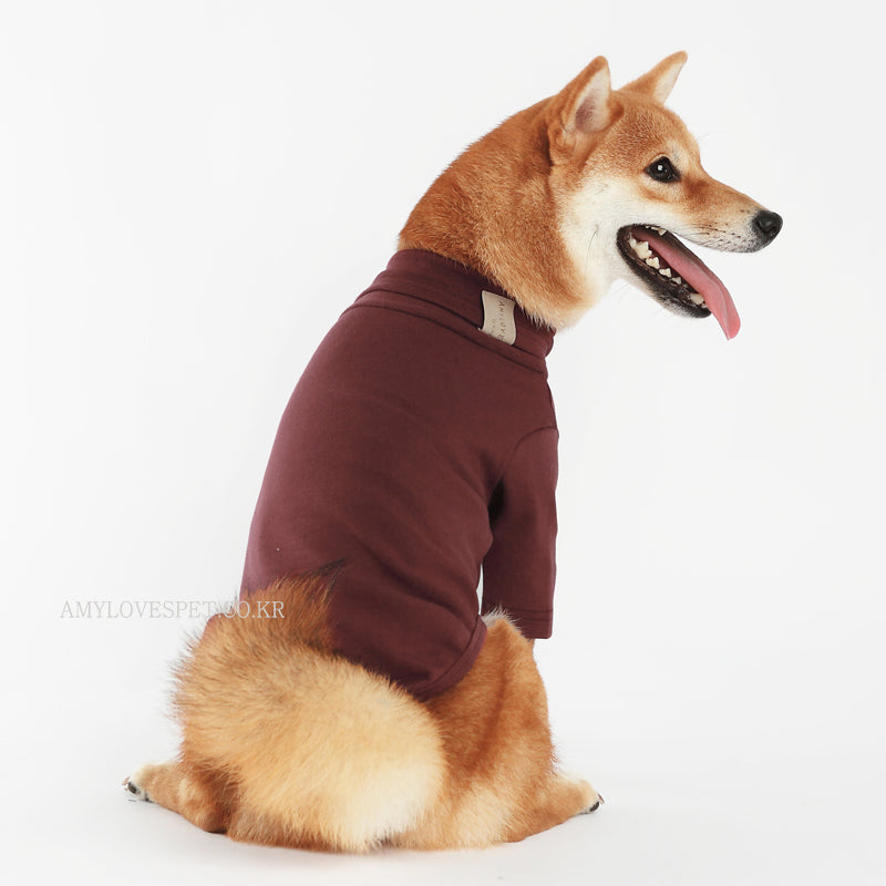 ALP | B-Turtleneck in Wine Apparel AMY LOVES PET   