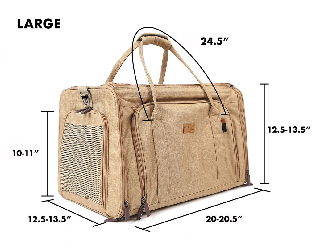 ALP | Expandable Travel Carrier in Grey Carry AMY LOVES PET   