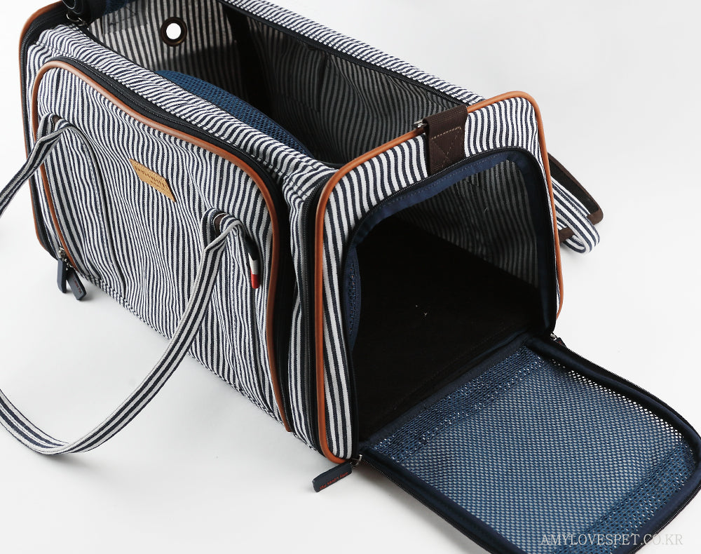 ALP | Expandable Travel Carrier in Grey Carry AMY LOVES PET   