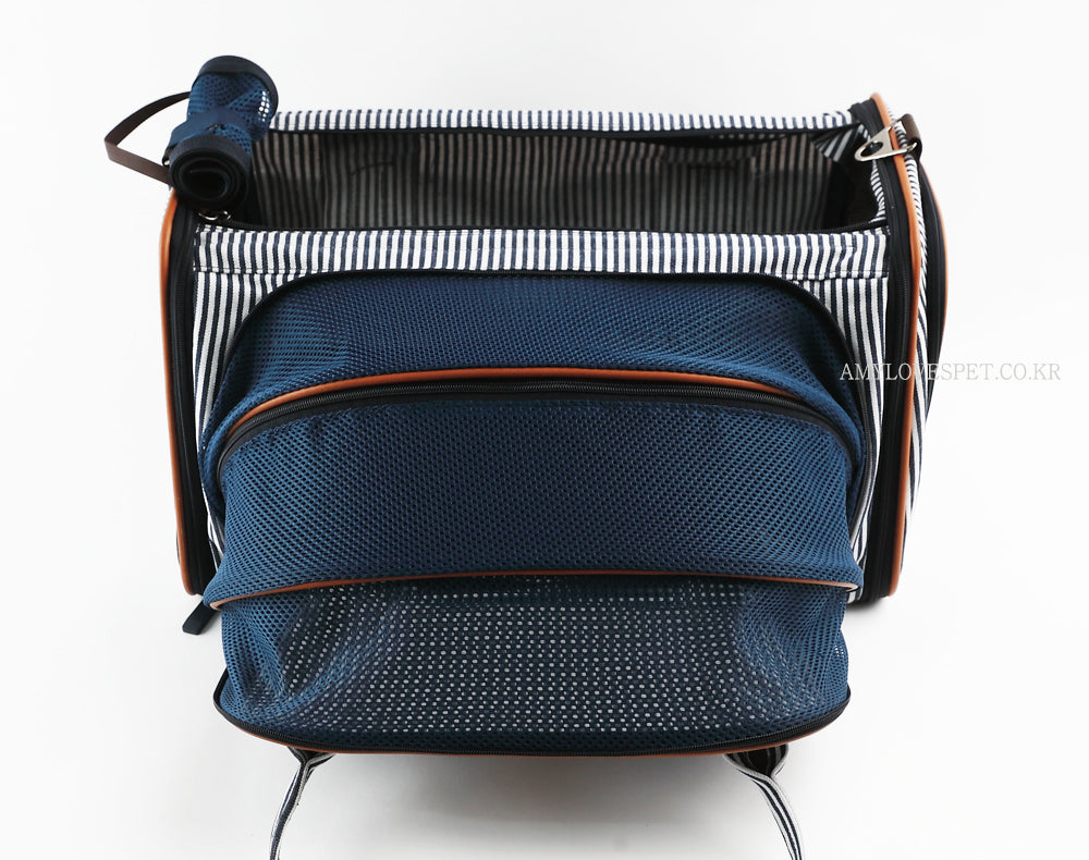 ALP | Expandable Travel Carrier in Grey Carry AMY LOVES PET   