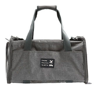 ALP | Expandable Travel Carrier in Grey Carry AMY LOVES PET   