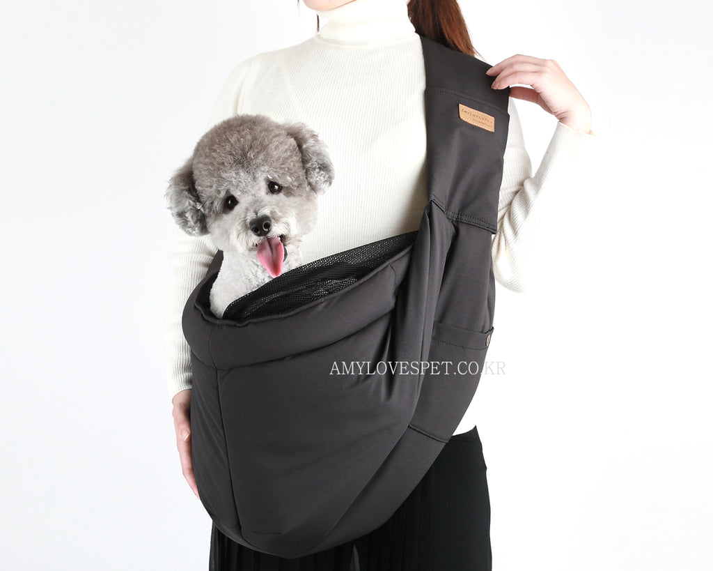 AMY LOVES PET | Daysling Crossbody Bag in Grey Carry AMY LOVES PET   