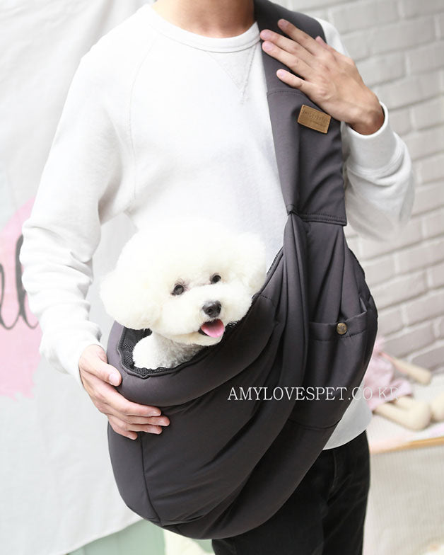 Day Sling in Charcoal Carry AMY LOVES PET   