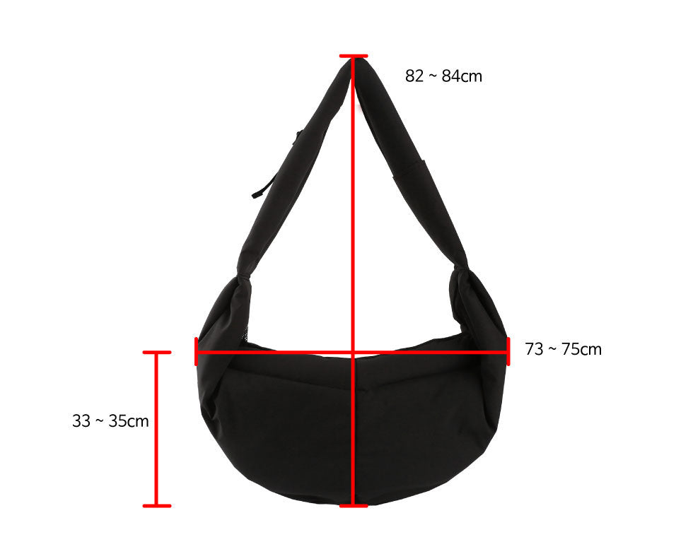 Day Sling in Charcoal Carry AMY LOVES PET   