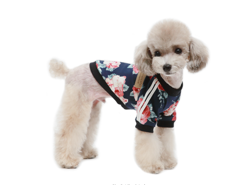 ALP | Floral Jersey T Shirt Apparel AMY LOVES PET   