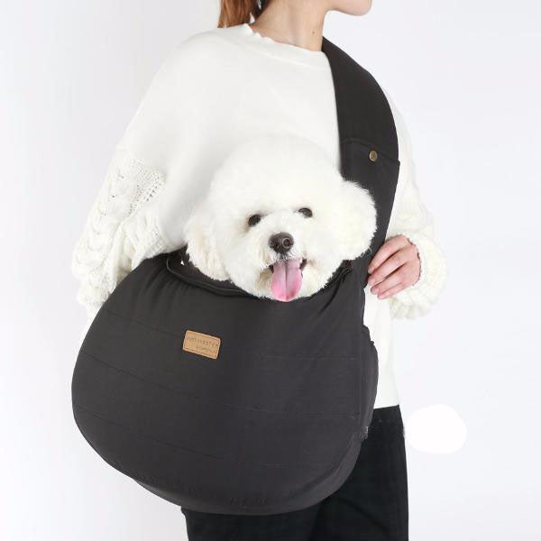 Half Sling Crossbody Bag in Cozy Grey Carry AMY LOVES PET   