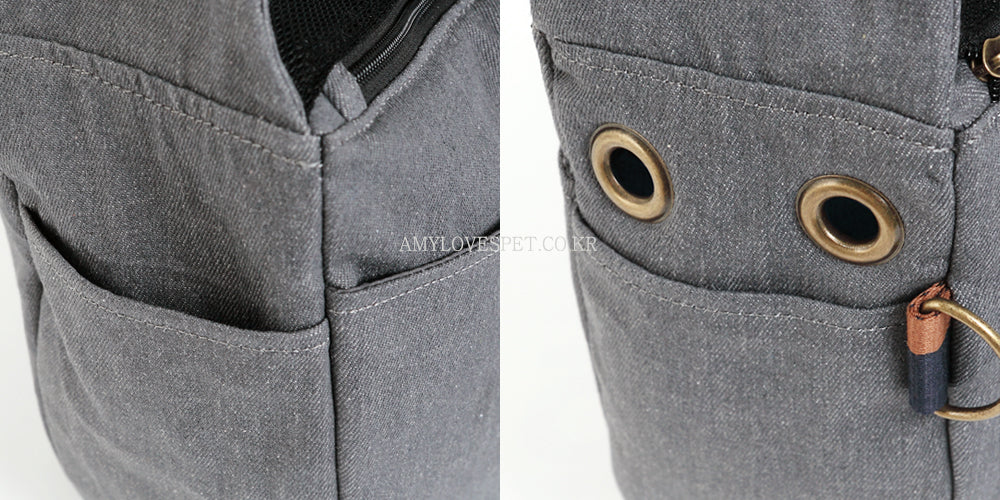 ALP | Haru Sling Bag in Light Grey Carry AMY LOVES PET   
