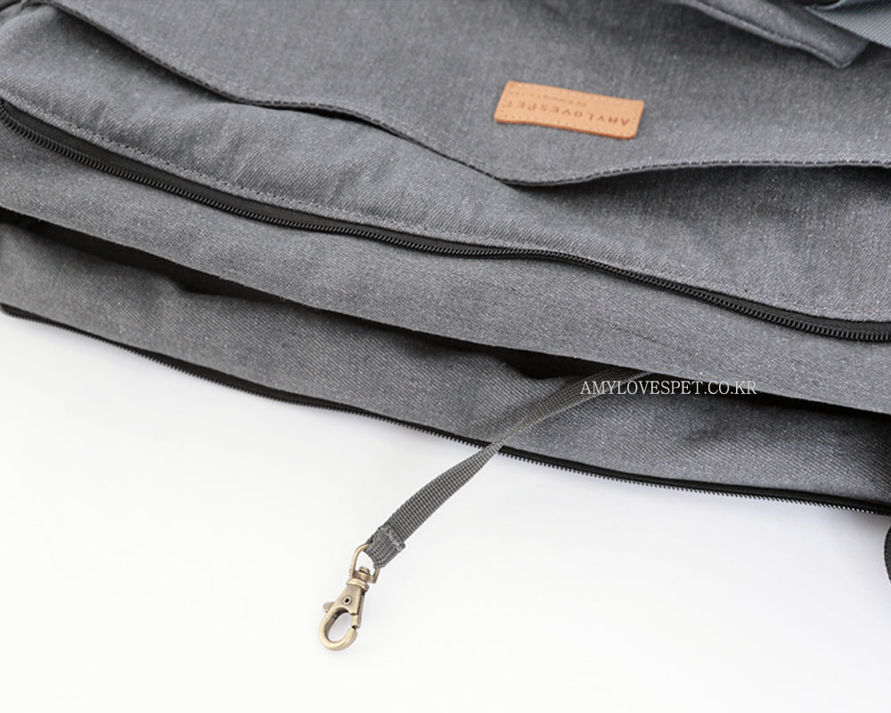 ALP | Haru Sling Bag in Light Grey Carry AMY LOVES PET   