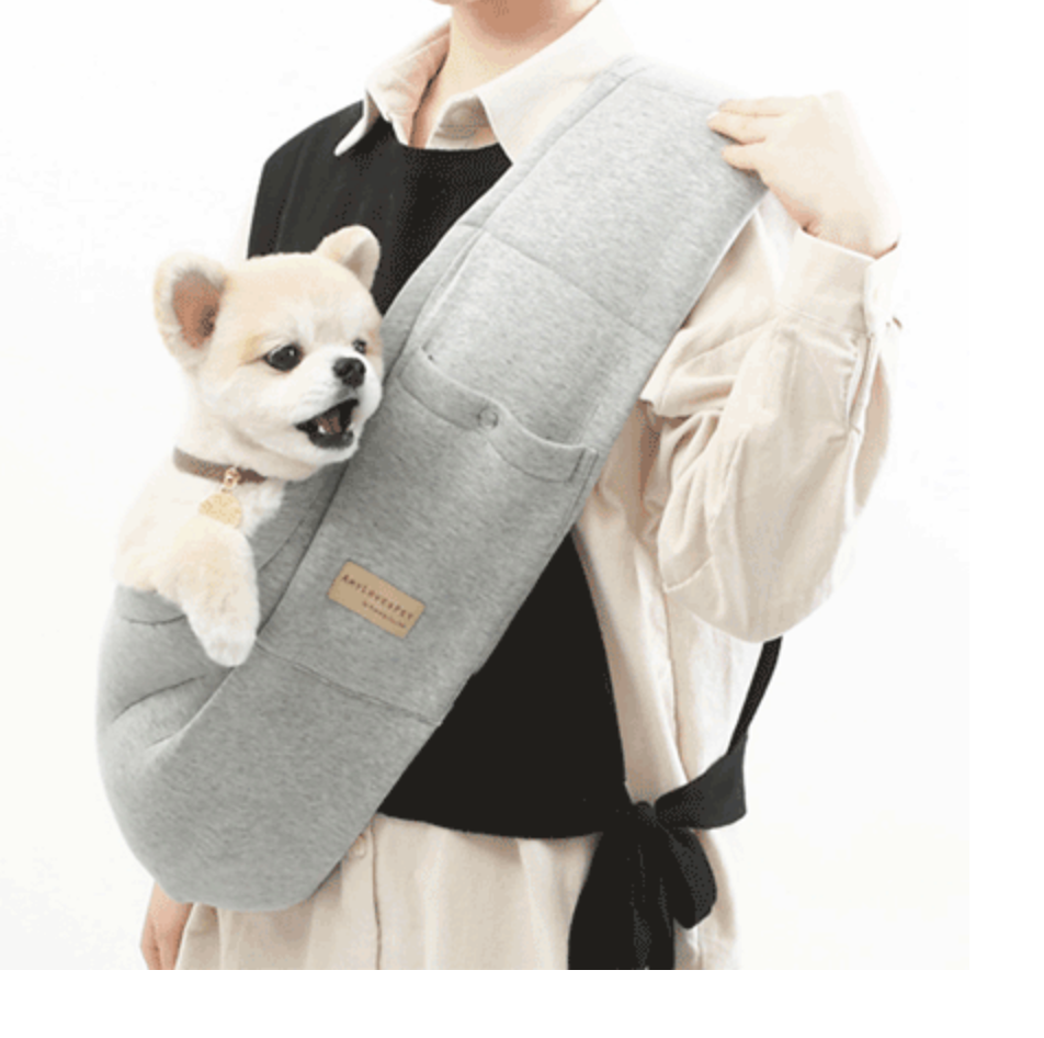 ALP | Hug Me Sling Bag in Light Grey Carry AMY LOVES PET   