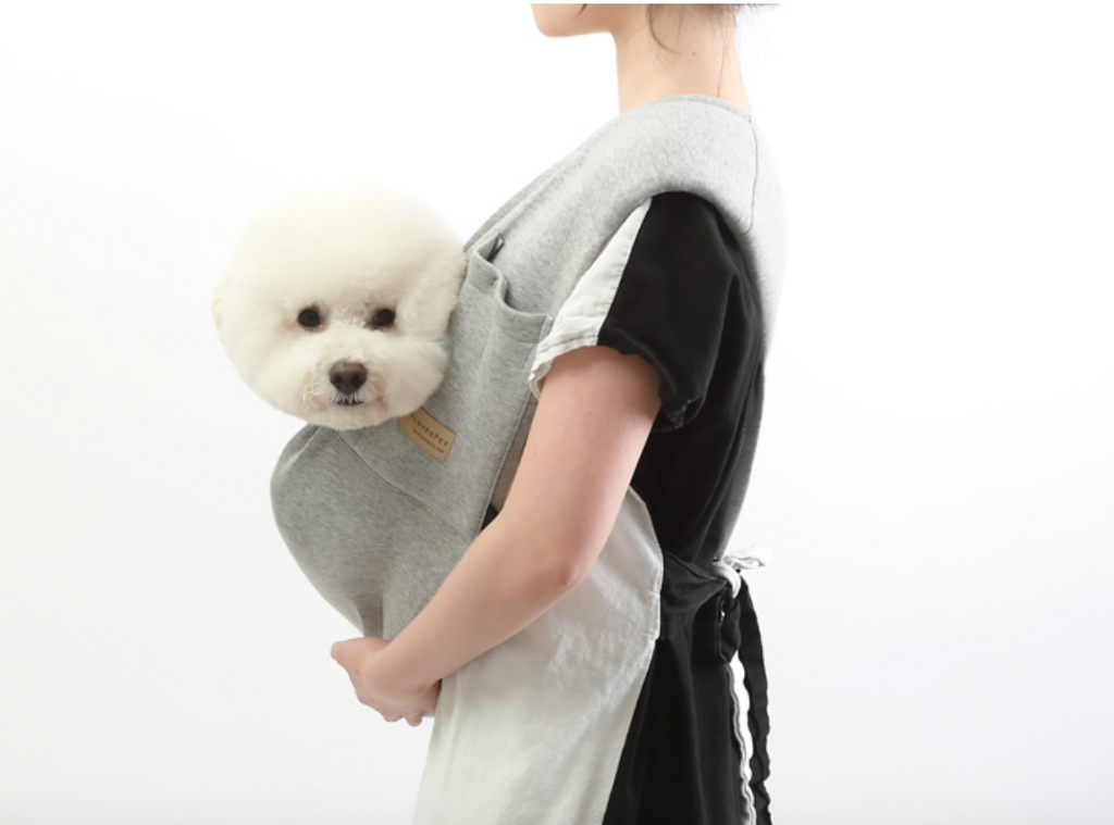 ALP | Hug Me Sling Bag in Light Grey Carry AMY LOVES PET   