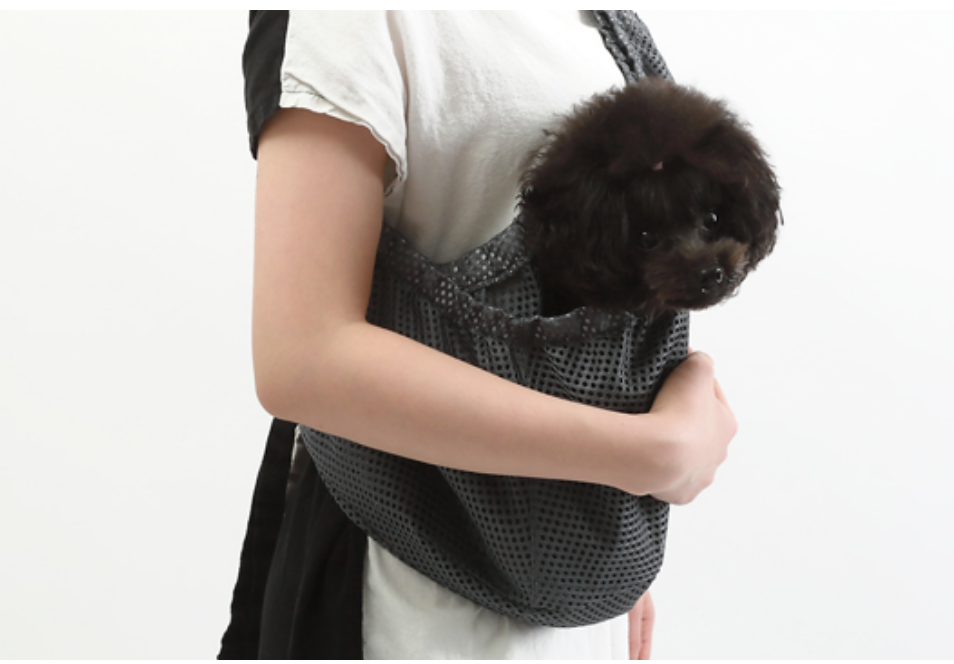 ALP | Hug Me Sling Bag in Mesh Grey Carry AMY LOVES PET   