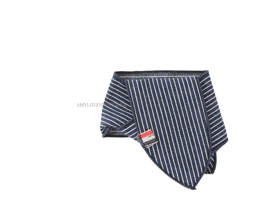 ALP | Navy Stripes Scarf Accessories AMY LOVES PET   
