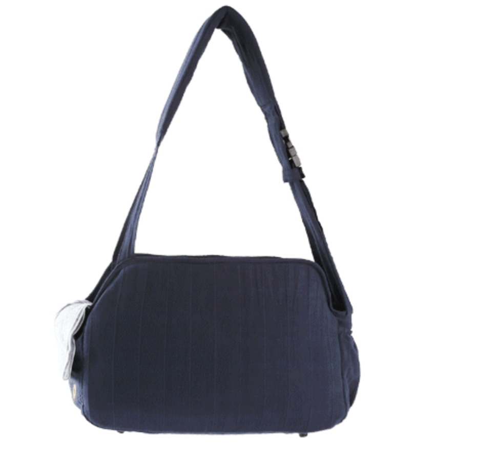 ALP | V Shoulder Bag in Navy Carry AMY LOVES PET   