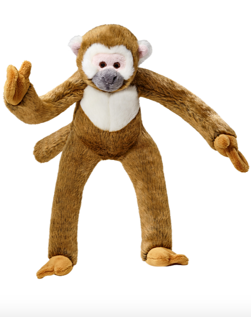 Albert the Monkey Plush Dog Toy Play FLUFF & TUFF   