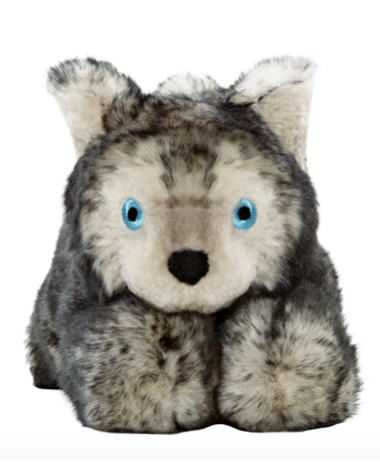 Bianca Wolf Plush Dog Toy (FINAL SALE) Play FLUFF & TUFF   