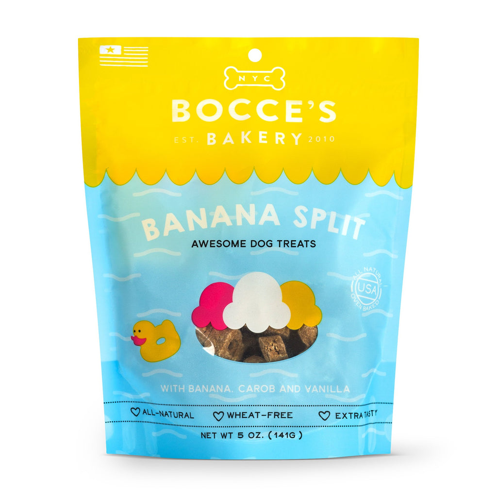 BOCCE'S BAKERY | Banana Split Dog Treats Eat BOCCE'S BAKERY   