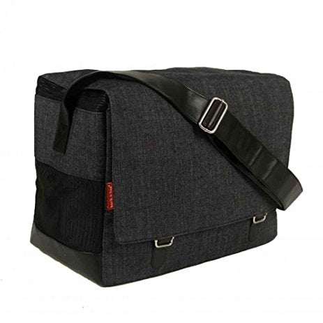 BARK N' BAG | Organic Denim Outback Messenger Carry BARK N' BAG   