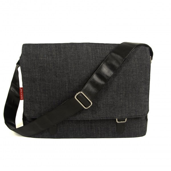 BARK N' BAG | Organic Denim Outback Messenger Carry BARK N' BAG   