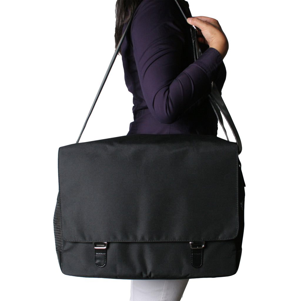 BARK N' BAG | Organic Denim Outback Messenger Carry BARK N' BAG   